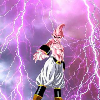 Kid Buu phone wallpaper