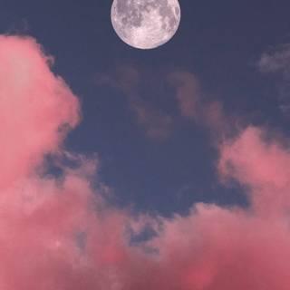 Moon aesthetic iPhone wallpaper