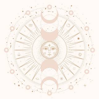 Moon aesthetic iPhone wallpaper