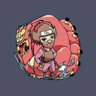 Cute Naruto iPhone wallpaper