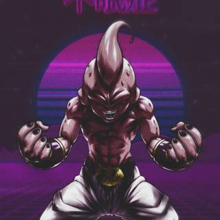 Kid Buu phone wallpaper