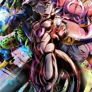 Kid Buu phone wallpaper