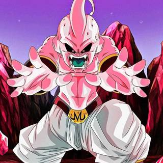Kid Buu phone wallpaper