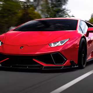 Red car desktop wallpaper