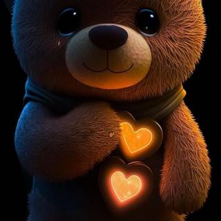 Teddy iPhone wallpaper