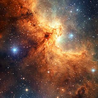 iPhone glowing wallpaper