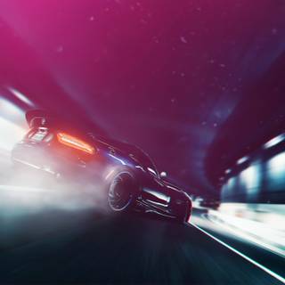 Car night 4k wallpaper