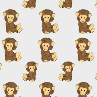 iPhone monkey wallpaper