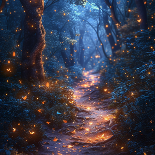 iPhone glowing wallpaper