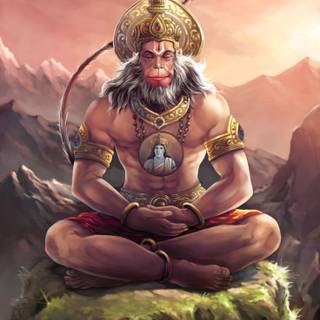 Monkey god wallpaper