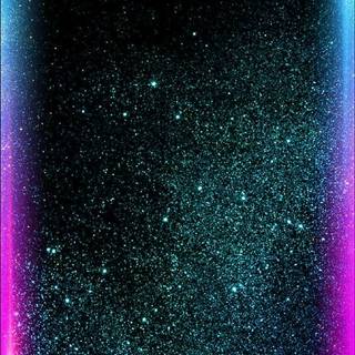 iPhone glowing wallpaper