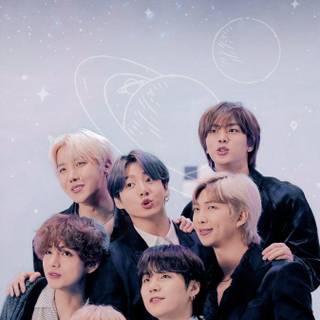 BTS group iPhone wallpaper