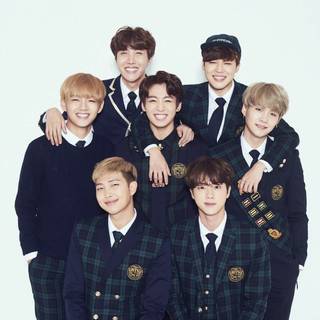 BTS group iPhone wallpaper