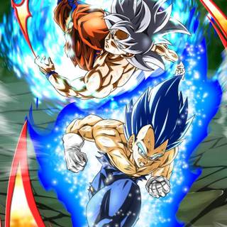 Goku Vegeta iPhone wallpaper