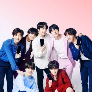 BTS group iPhone wallpaper