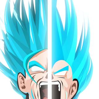 Goku Vegeta iPhone wallpaper