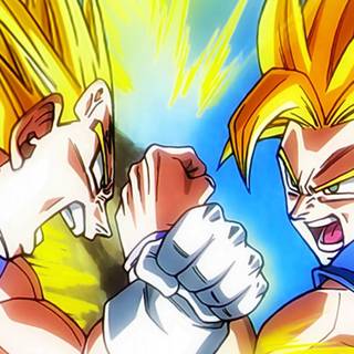 Goku Vegeta iPhone wallpaper