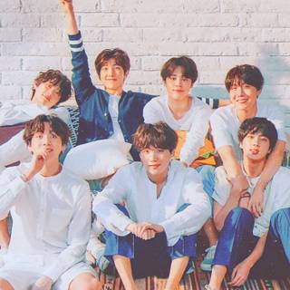 BTS group iPhone wallpaper