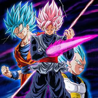 Goku Vegeta iPhone wallpaper