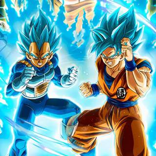 Goku Vegeta iPhone wallpaper