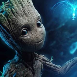 Groot cartoon wallpaper