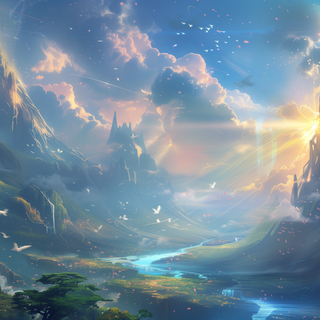 Cozy fantasy wallpaper