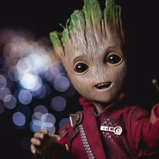 Groot PC 4k wallpaper
