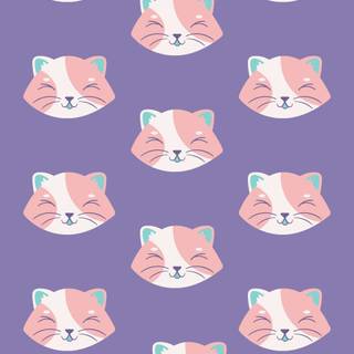 Cat aesthetic phone wallpaper