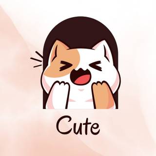 Cat aesthetic phone wallpaper