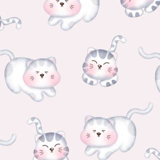 Cat aesthetic phone wallpaper