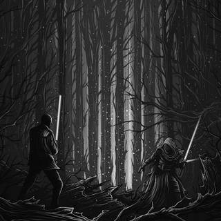 Dark art phone wallpaper