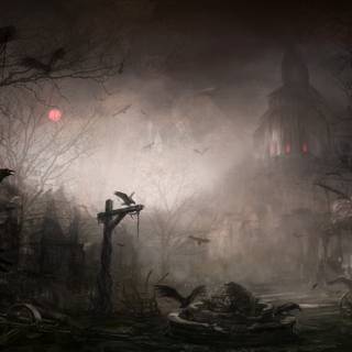 Gothic laptop wallpaper