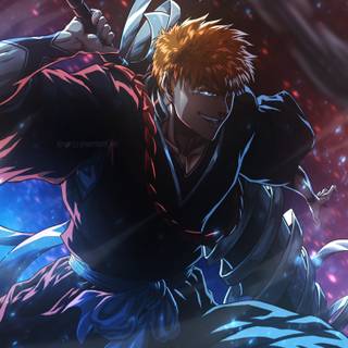 Ichigo Bankai iPhone wallpaper