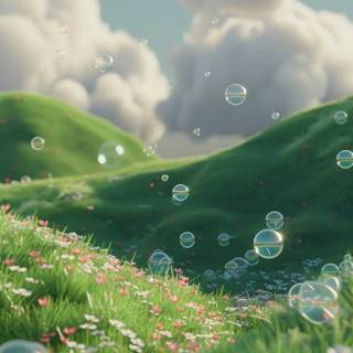 Green minimal phone wallpaper