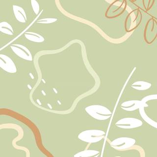 Green minimal phone wallpaper