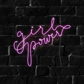 Neon light iPhone wallpaper