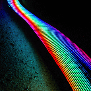 Neon light iPhone wallpaper