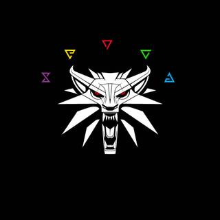 White gaming phone wallpaper