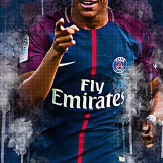 iPhone Mbappe wallpaper