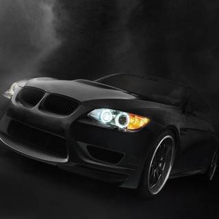 BMW headlight 4k wallpaper