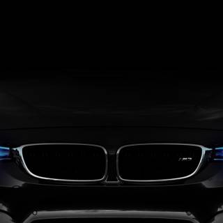 BMW headlight 4k wallpaper