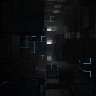 Dark theme mobile wallpaper