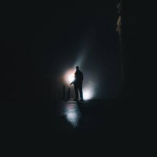 Dark theme mobile wallpaper