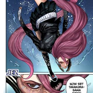 Dandadan iPhone wallpaper