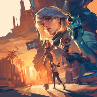 Deadlock Valorant wallpaper