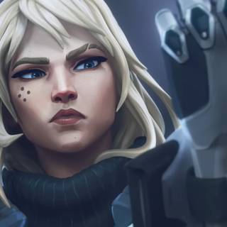 Deadlock Valorant wallpaper