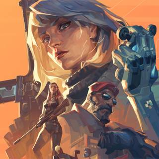 Deadlock Valorant wallpaper