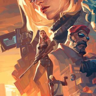 Deadlock Valorant wallpaper