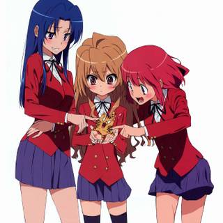 Toradora 4k iPhone wallpaper