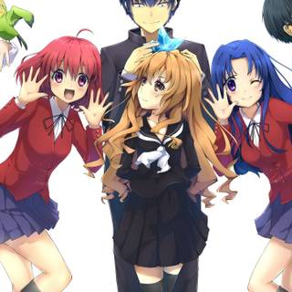 Toradora 4k iPhone wallpaper